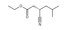 (3S)-3-Cyano-5-methyl-Hexanoic acid ethyl ester	|181289-39-4|(3S)-3-Cyano-5-methyl-Hexanoic acid ethyl ester